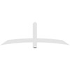 8/12 Pitch Bellingham Smooth Gable Bracket, PVC GBW072X24X0204BEL00PVC