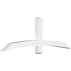 8/12 Pitch Bellingham Smooth Gable Bracket, PVC GBW072X24X0404BEL00PVC