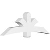 8/12 Pitch Davenport Smooth Gable Bracket, PVC GBW072X24X0606DAV00PVC