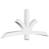 10/12 Pitch Davenport Smooth Gable Bracket, PVC GBW072X30X0404DAV00PVC