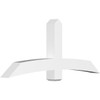 10/12 Pitch Bellingham Smooth Gable Bracket, PVC GBW072X30X0606BEL00PVC