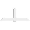 10/12 Pitch Eugene Smooth Gable Bracket, PVC GBW072X30X0606EUG00PVC