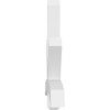 11/12 Pitch Alberta Smooth Gable Bracket, PVC GBW072X33X0404ALB00PVC