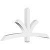 11/12 Pitch Davenport Smooth Gable Bracket, PVC GBW072X33X0404DAV00PVC