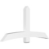 12/12 Pitch Bellingham Smooth Gable Bracket, PVC GBW072X36X0406BEL00PVC