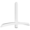 14/12 Pitch Bellingham Smooth Gable Bracket, PVC GBW072X42X0404BEL00PVC