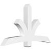 14/12 Pitch Davenport Smooth Gable Bracket, PVC GBW072X42X0606DAV00PVC