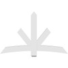 15/12 Pitch Alberta Smooth Gable Bracket, PVC GBW072X45X0206ALB00PVC