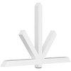 15/12 Pitch Kennewick Smooth Gable Bracket, PVC GBW072X45X0404KEN00PVC