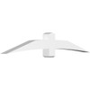 4/12 Pitch Bellingham Smooth Gable Bracket, PVC GBW084X14X0606BEL00PVC