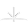 12/12 Pitch Davenport Smooth Gable Bracket, PVC GBW084X42X0404DAV00PVC