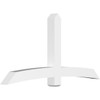 12/12 Pitch Bellingham Smooth Gable Bracket, PVC GBW084X42X0606BEL00PVC