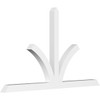 14/12 Pitch Richland Smooth Gable Bracket, PVC GBW084X49X0404RIC00PVC