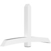 14/12 Pitch Bellingham Smooth Gable Bracket, PVC GBW084X49X0606BEL00PVC