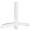 15/12 Pitch Bellingham Smooth Gable Bracket, PVC GBW084X53X0606BEL00PVC