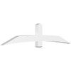 5/12 Pitch Bellingham Smooth Gable Bracket, PVC GBW096X20X0406BEL00PVC