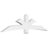 6/12 Pitch Davenport Smooth Gable Bracket, PVC GBW096X24X0406DAV00PVC