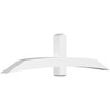 6/12 Pitch Bellingham Smooth Gable Bracket, PVC GBW096X24X0606BEL00PVC