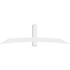 7/12 Pitch Bellingham Smooth Gable Bracket, PVC GBW096X28X0406BEL00PVC