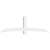 8/12 Pitch Bellingham Smooth Gable Bracket, PVC GBW096X32X0606BEL00PVC