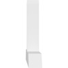 8/12 Pitch Portland Smooth Gable Bracket, PVC GBW096X32X0606POR00PVC