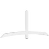 9/12 Pitch Bellingham Smooth Gable Bracket, PVC GBW096X36X0204BEL00PVC