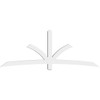 9/12 Pitch Davenport Smooth Gable Bracket, PVC GBW096X36X0404DAV00PVC