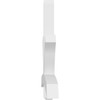 9/12 Pitch Davenport Smooth Gable Bracket, PVC GBW096X36X0404DAV00PVC