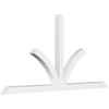 12/12 Pitch Richland Smooth Gable Bracket, PVC GBW096X48X0404RIC00PVC