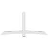 12/12 Pitch Bellingham Smooth Gable Bracket, PVC GBW096X48X0606BEL00PVC