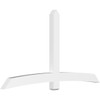 13/12 Pitch Bellingham Smooth Gable Bracket, PVC GBW096X52X0406BEL00PVC