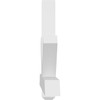 6/12 Pitch Kennewick Smooth Gable Bracket, PVC GBW108X27X0404KEN00PVC