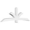 8/12 Pitch Davenport Smooth Gable Bracket, PVC GBW108X36X0606DAV00PVC