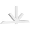 10/12 Pitch Kennewick Smooth Gable Bracket, PVC GBW108X45X0606KEN00PVC