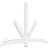 15/12 Pitch Alberta Smooth Gable Bracket, PVC GBW108X68X0206ALB00PVC