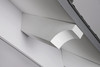 3 1/2"W x 5 1/2"H x 18"D Cove Rough Sawn Wood Grain Rafter Tails 6 inch 6/12 Pitch 4 Pack BMRTCV4X6X18RSP6-4PK by Fypon