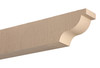 3 1/2"W x 7 1/2"H x 18"D Scroll Rough Sawn Wood Grain Rafter Tails 8 inch 6/12 Pitch 10 Pack BMRTSC4X8X18RSP6-10PK by Fypon