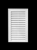 Rectangle louver vent 18 by 36
