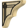 Ekena Millwork - BKTW02X08X08STAUBLMA