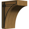 Ekena Millwork - BKTW05X08X10CVAUBLGM