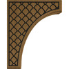 Ekena Millwork - BKTW05X08X10CVNEBLGM