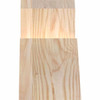 4/12 Pitch Portland Smooth Timber Gable Bracket GBW036X06X0404POR00SDF