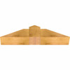 6/12 Pitch Portland Rough Sawn Timber Gable Bracket GBW036X09X0406POR00RWR