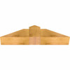 6/12 Pitch Portland Rough Sawn Timber Gable Bracket GBW036X09X0606POR00RWR