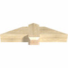 6/12 Pitch Eugene Rough Sawn Timber Gable Bracket GBW036X09X0606EUG00RDF