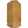 7/12 Pitch Bellingham Rough Sawn Timber Gable Bracket GBW036X10X0406BEL00RWR