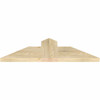 7/12 Pitch Portland Rough Sawn Timber Gable Bracket GBW036X10X0206POR00RDF