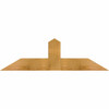 7/12 Pitch Portland Rough Sawn Timber Gable Bracket GBW036X10X0404POR00RWR