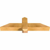 7/12 Pitch Eugene Rough Sawn Timber Gable Bracket GBW036X10X0404EUG00RWR