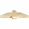 7/12 Pitch Eugene Rough Sawn Timber Gable Bracket GBW036X10X0406EUG00RDF